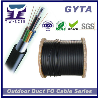 Nhôm GYTA 24 Core Loose Tube Cáp quang bị mắc kẹt để sử dụng ống dẫn