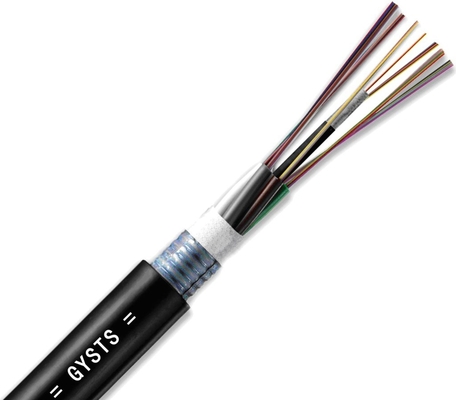 2-288 Cáp quang sợi ngoài trời mô-đun đơn / đa mô-đun với 6-12 sợi mỗi ống