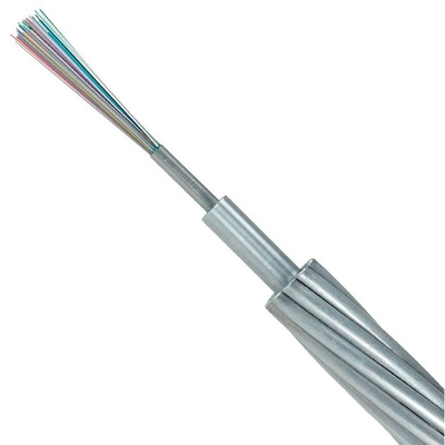 Cáp quang sợi OPGW được trang trí bằng thép nhôm tùy chỉnh cho cài đặt mạng FTTH FTTB FTTX