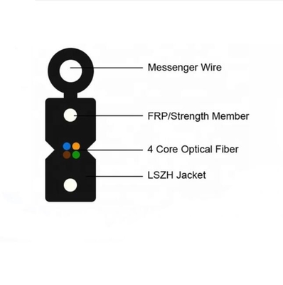 Cáp thả quang FTTH ngoài trời G. 657A1 G. 657A2