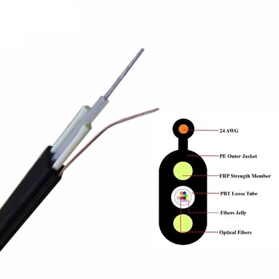 Flat Toneable Unit Tube Mini Locatable Electric Hybrid Cable Flat Optical Fiber