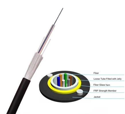 GYFXTY Sợi thủy tinh bọc thép ống đơn lỏng tất cả các cáp sợi quang điện đệm