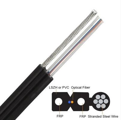 Cáp quang quang quang thép củng cố FTTX FTTH FTTR Drop Cáp sợi