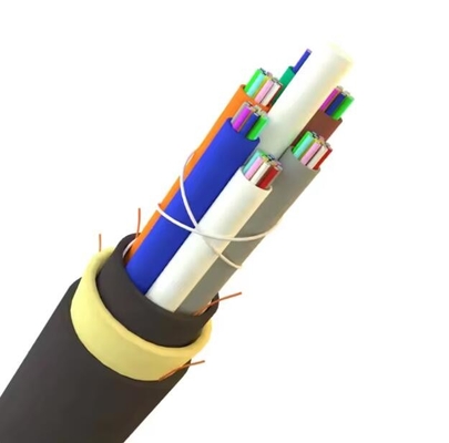 Cáp quảng cáo mini trên không G652d Sm Fiber 6core 8core 12core 24core Asu Fiber Optic