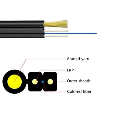 FTTH Drop Cable 1 CORE G657A2 G657A1 Cáp quang sợi