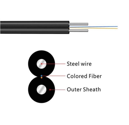 FTTH Drop Cable 1 CORE G657A2 G657A1 Cáp quang sợi
