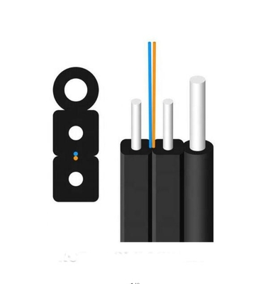 FTTH Drop Cable Wires 1 Core 2 Core Steel LSZH Cáp quang sợi cho trong nhà và ngoài trời