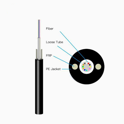 Cáp quang sợi bằng sợi G652D HDPE áo khoác GYXTW