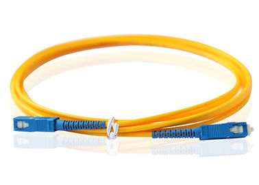 SC UPC Patch Patch, Cáp nhảy sợi SM 3.0mm PVC Jacket OEM