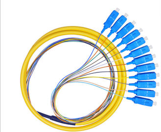 Cáp quang UPC / APC Pigtail Cáp quang ổn định nhiệt độ cao