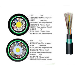 Cáp ADSS trên không tự hỗ trợ OEM, Cấu trúc nhỏ gọn cáp bọc thép linh hoạt