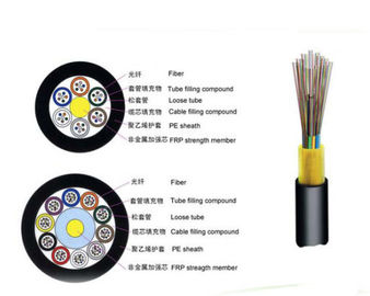 Cáp ADSS trên không tự hỗ trợ OEM, Cấu trúc nhỏ gọn cáp bọc thép linh hoạt