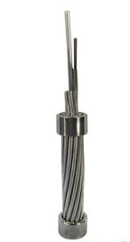 Cáp quang chống nước OPGW bị mắc kẹt, dây nối đất tổng hợp 205kN RTS
