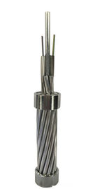Ống thép không gỉ mạ Alu Chế độ đơn Cáp Opgw -40 ℃ đến 70 ℃ Nhiệt độ hoạt động
