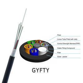 Ống lỏng GYFTY Cáp quang ngoài trời không kim loại &amp; không bọc thép
