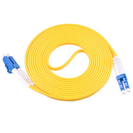 LSZH loại áo khoác sợi quang dây cáp vá với FC / APC đầu nối 1 dẫn
