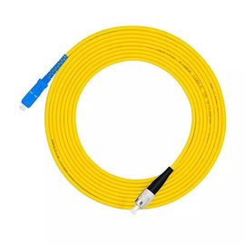 FC UPC To SC UPC Simplex 3.0mm PVC Cáp sợi quang đơn mode, Dây nhảy sợi Jumper