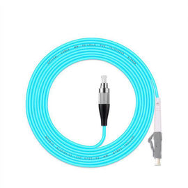Dây rút / sợi quang FC / UPC -LC / UPC OM3 Dây cáp quang 10G 50/125 Cáp đa sợi quang Simplex
