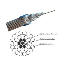 ống nhôm Hệ thống điện OPGW / OPPC / OPLC 96core cáp quang lai tùy chỉnh cấu trúc