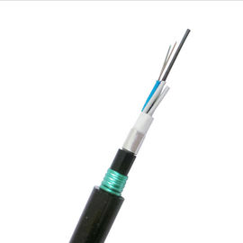 Cáp quang bọc thép 4 sợi GYTS53 Cáp bọc thép ống lỏng được chôn trực tiếp