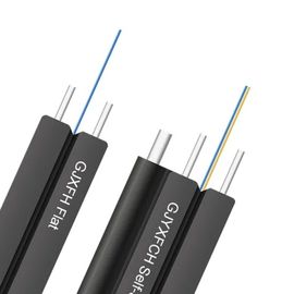 Cáp thả trong nhà ngoài trời FTTH Cáp quang GJYXCH / GJYXFCH cho mạng gia đình