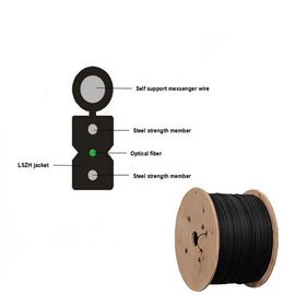 Cáp thả trong nhà ngoài trời FTTH Cáp quang GJYXCH / GJYXFCH cho mạng gia đình