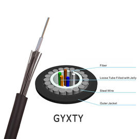 Trung Quốc Dây cáp quang ngoài trời GYXTY Central Loose Tube và ống dẫn G657A SM