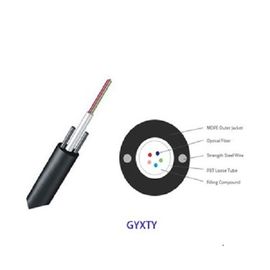 GYXTY SM Trung tâm ống lỏng ngoài trời và ống dẫn 2-24 lõi Cáp quang sợi nhà sản xuất