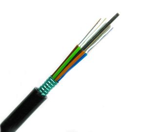 Loose Tube Stranded GYTS Outdoor Aerial 2-144 Core Armored Fiber Optic Cable Chế độ đơn