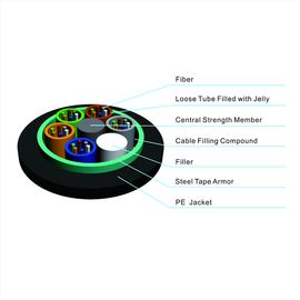 Trung Quốc Loose Tube Stranded GYTS Outdoor Aerial và Duct 96 Core Single Mode Cable Fiber Optic