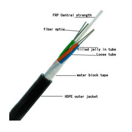 FRP 122-144 lõi Cáp quang ngoài trời GYFTY G652D