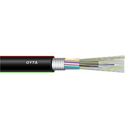 48 Core Loose Tube Stranded GYTA Outdoor Aerial and Duct Single Mode Fiber Cable Các nhà cung cấp