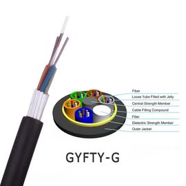 GYFTY 12 Core Ofc Cáp rời Ống không kim loại &amp; không bọc thép ngoài trời