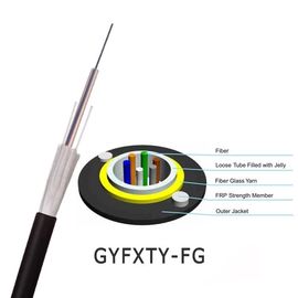 Ống lỏng trung tâm GYFXTY 6 lõi cáp Ofc không kim loại &amp; không bọc thép