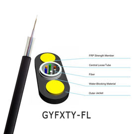 Ống lỏng trung tâm GYFXTY 6 lõi cáp Ofc không kim loại &amp; không bọc thép
