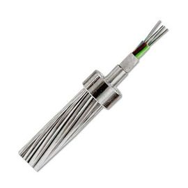 Dây nối đất hỗn hợp 24 lõi OPGW ACS OPGW thép không gỉ chất lượng tốt Cáp quang sợi