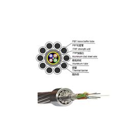 Dây nối đất hỗn hợp 24 lõi OPGW ACS OPGW thép không gỉ chất lượng tốt Cáp quang sợi
