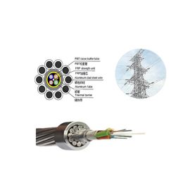 48 Core ngoài trời ACS bọc thép OPGW (Dây nối đất trên không bằng sợi quang tổng hợp) Cáp quang