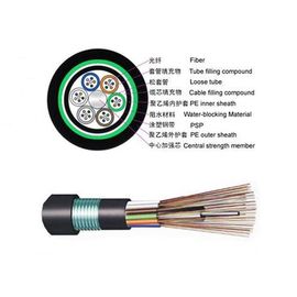GYTS Cáp quang ống lỏng 6 lõi để sản xuất viễn thông trực tiếp