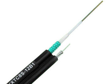Loose Tube bị mắc kẹt GYXTC8S Cáp 2 lõi ngoài trời Viễn thông trên không