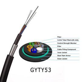 GYTA53 Cáp sợi bọc thép bọc thép bọc thép chôn trực tiếp GYTA53