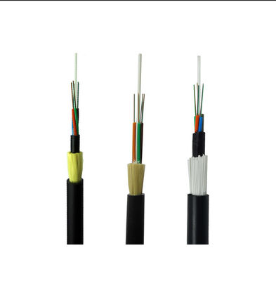 Cáp quang ADSS 12 lõi phi kim loại Tự hỗ trợ trên không cho viễn thông điện